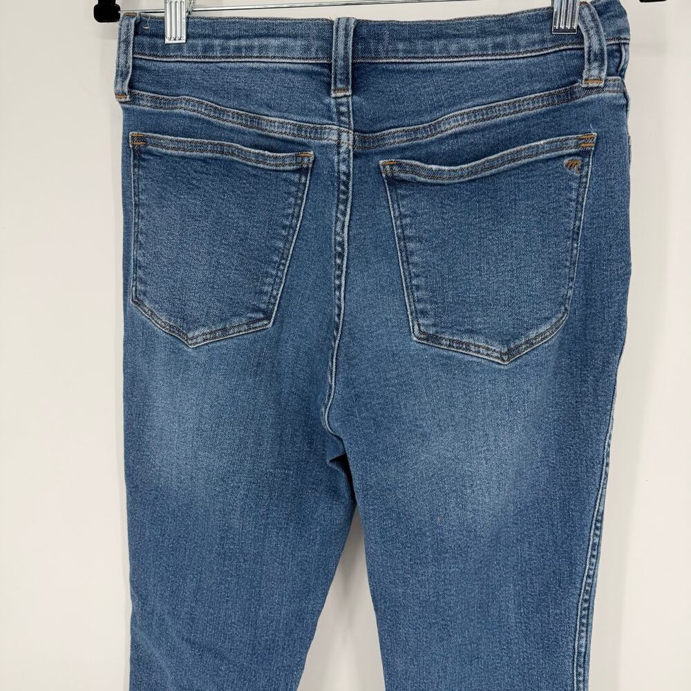 Madewell 10" High Rise Skinny Crop Jeans 27 Bradfield Wash Magic Pockets ND611 - Picture 11 of 12